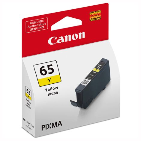 Canon CLI-65Y, 4218C001 tintapatron, sárga (yellow), eredeti