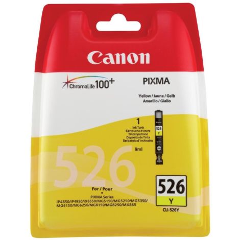 Canon CLI-526Y, 4543B001 tintapatron, sárga (yellow), eredeti