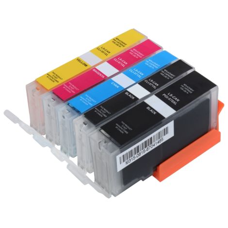 Canon CLI-571 XL CMYK, PGI-570 XL, 5-pack tintapatron, többszínű, alternatív