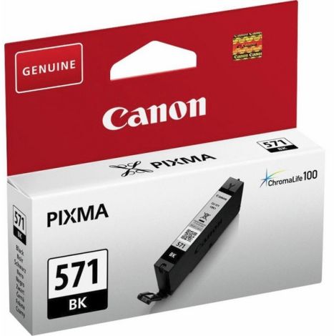 Canon CLI-571BK, 0385C001 tintapatron, fekete (black), eredeti