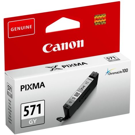 Canon CLI-571GY, 0389C001 tintapatron, szürke (gray), eredeti