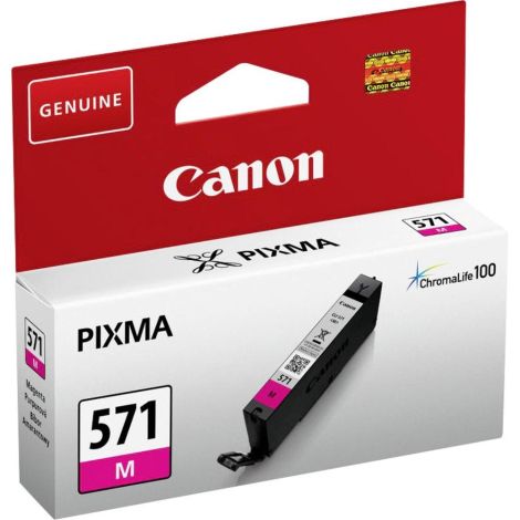 Canon CLI-571M, 0387C001 tintapatron, bíborvörös (magenta), eredeti