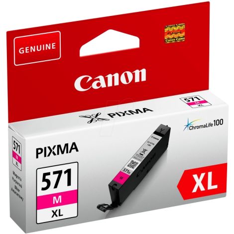 Canon CLI-571M XL, 0333C001 tintapatron, bíborvörös (magenta), eredeti