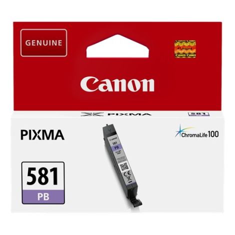 Canon CLI-581PB, 2107C001 tintapatron, fotó kék (blue), eredeti