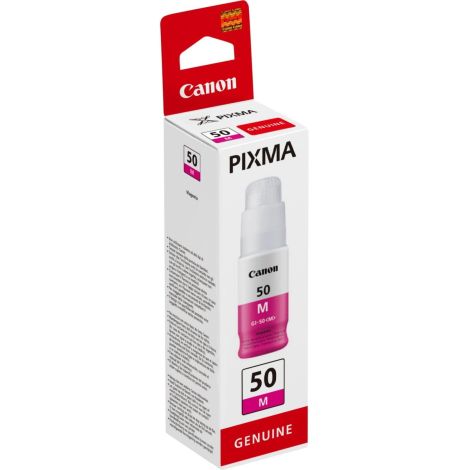 Canon GI-50 M, 3404C001 tintapatron, bíborvörös (magenta), eredeti