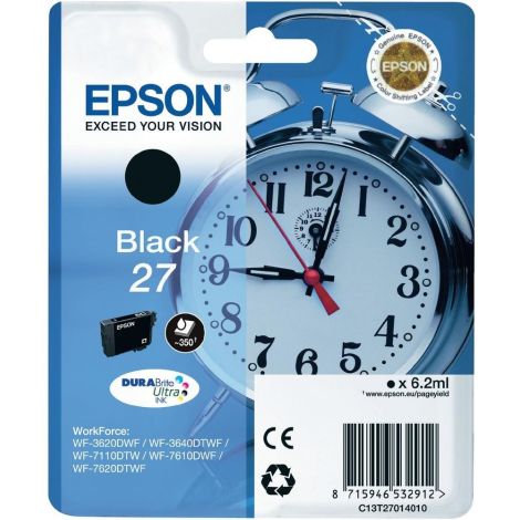 Epson T2701 (27), C13T27014012 tintapatron, fekete (black), eredeti