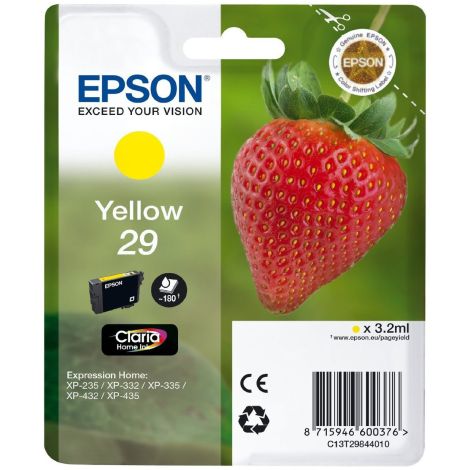 Epson T2984 (29), C13T29844012 tintapatron, sárga (yellow), eredeti