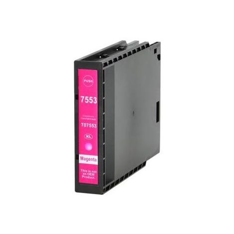 Epson T7553 XL tintapatron, bíborvörös (magenta), alternatív