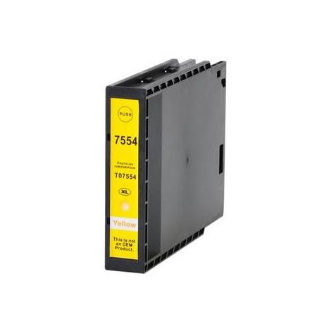 Epson T7554 XL tintapatron, sárga (yellow), alternatív