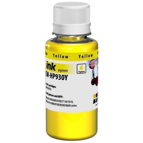 Tinta a kazettába HP 933 XL (CN056AE), pigment, sárga (yellow)