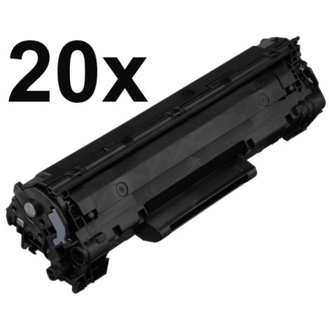 Toner 20 x HP CE278A (78A), húszas csomagolás, fekete (black), alternatív