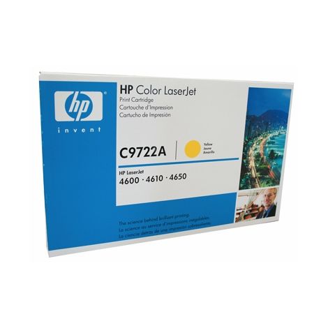 Toner HP C9722A (641A), sárga (yellow), eredeti