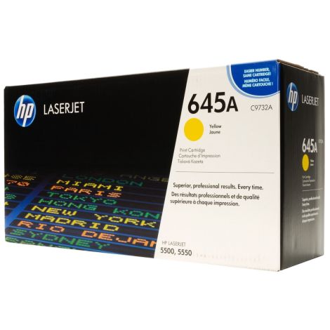 Toner HP C9732A (645A), sárga (yellow), eredeti