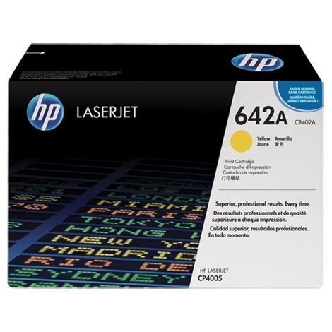 Toner HP CB402A (642A), sárga (yellow), eredeti