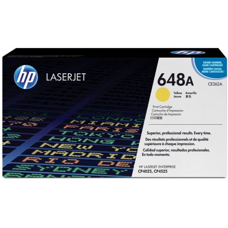 Toner HP CE262A (648A), sárga (yellow), eredeti