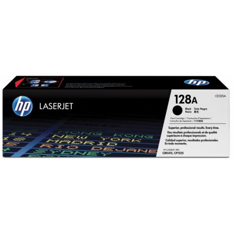 Toner HP CE320A (128A), fekete (black), eredeti