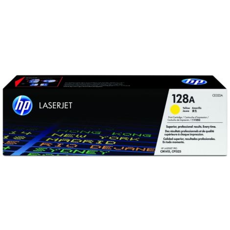 Toner HP CE322A (128A), sárga (yellow), eredeti