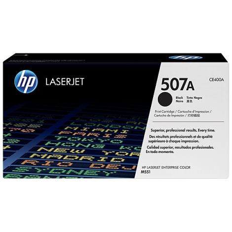 Toner HP CE400A (507A), fekete (black), eredeti