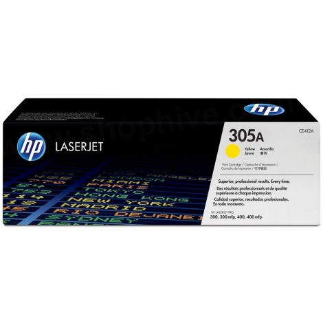 Toner HP CE412A (305A), sárga (yellow), eredeti