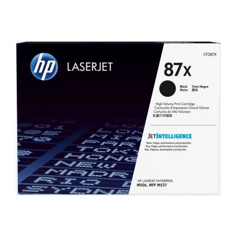 Toner HP CF287X (87X), fekete (black), eredeti