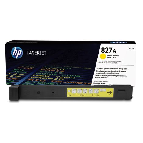 Toner HP 827A, CF302A, sárga (yellow), eredeti