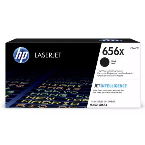 Toner HP 656X, CF460X, fekete (black), eredeti