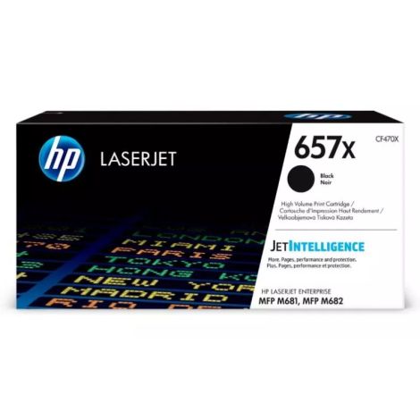 Toner HP 657X, CF470X, fekete (black), eredeti