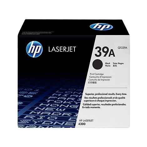 Toner HP Q1339A (39A), fekete (black), eredeti