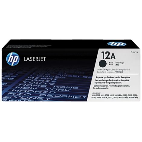 Toner HP Q2612A (12A), fekete (black), eredeti