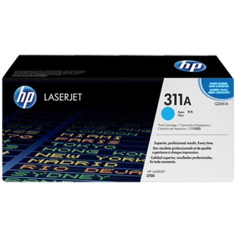 Toner HP Q2681A (311A), azúr (cyan), eredeti