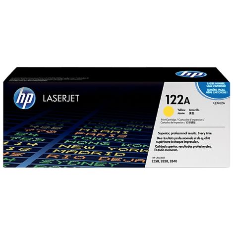 Toner HP Q3962A (122A), sárga (yellow), eredeti