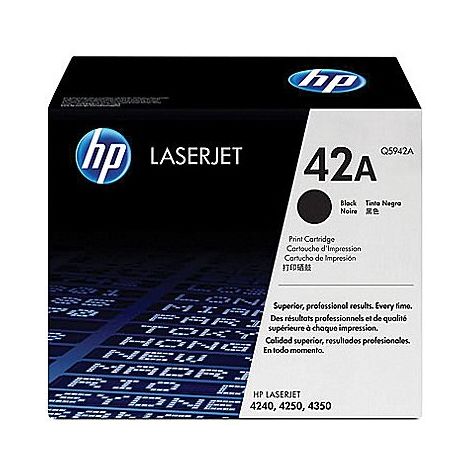 Toner HP Q5942A (42A), fekete (black), eredeti