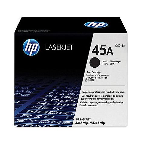 Toner HP Q5945A (45A), fekete (black), eredeti