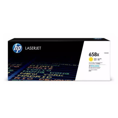 Toner HP 658X, W2002X, sárga (yellow), eredeti