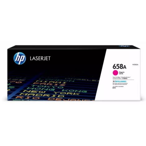 Toner HP 658A, W2003A, bíborvörös (magenta), eredeti