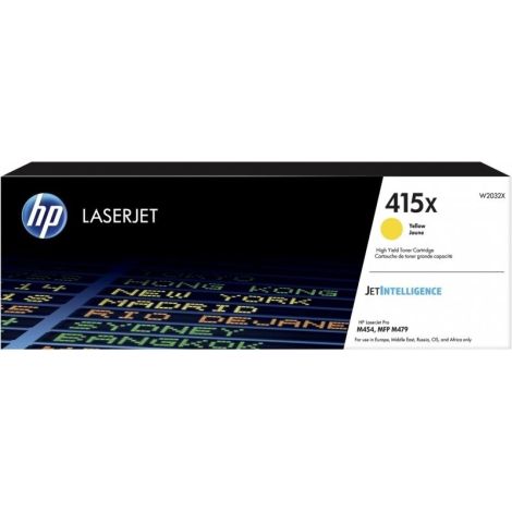 Toner HP W2032X (415X), sárga (yellow), eredeti