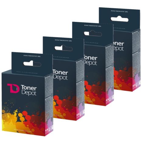 HP 364 XL (J3M83AE) CMYK, négyes csomagolás tintapatron, TonerDepot, többszínű, prémium