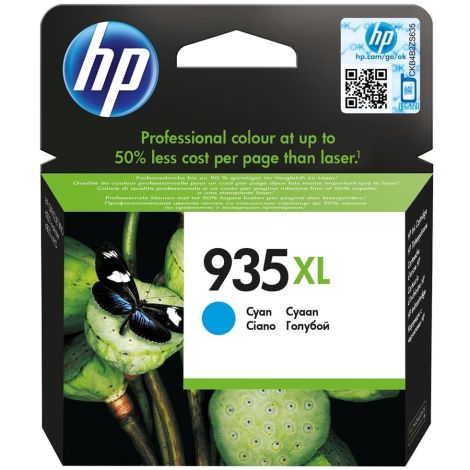 HP 935 XL (C2P24AE) tintapatron, azúr (cyan), eredeti