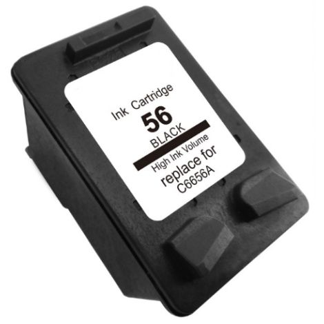 HP 56 (C6656AE) tintapatron, fekete (black), alternatív