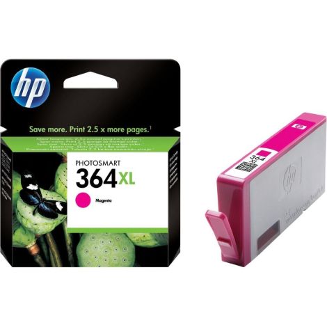 HP 364 XL (CB324EE) tintapatron, bíborvörös (magenta), eredeti