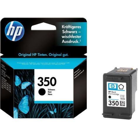 HP 350 (CB335EE) tintapatron, fekete (black), eredeti