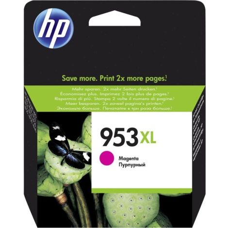 HP 953 XL (F6U17AE) tintapatron, bíborvörös (magenta), eredeti