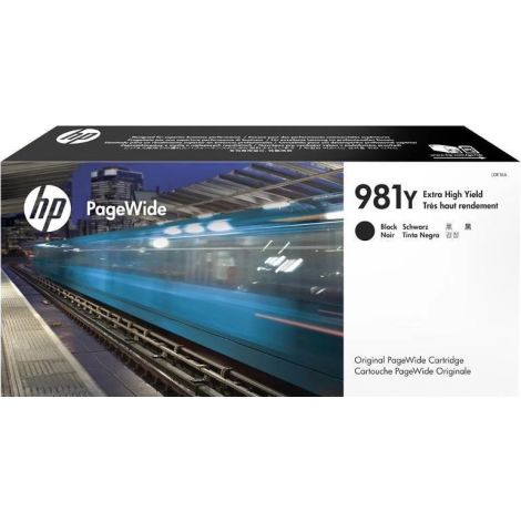 HP 981Y, L0R16A tintapatron, fekete (black), eredeti