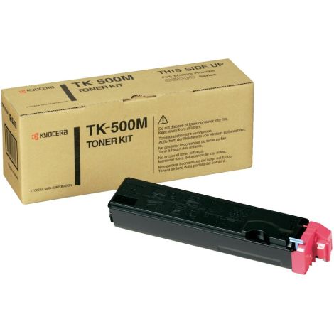 Toner Kyocera TK-500M, bíborvörös (magenta), eredeti