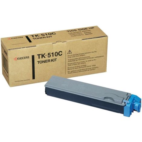 Toner Kyocera TK-510C, azúr (cyan), eredeti