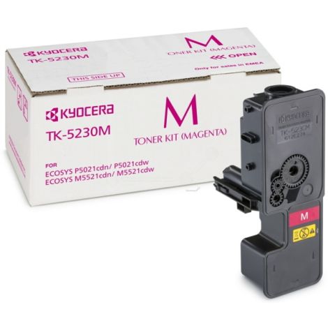 Toner Kyocera TK-5230M, bíborvörös (magenta), eredeti