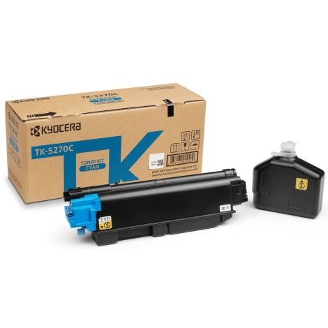 Toner Kyocera TK-5270C, 1T02TVCNL0, azúr (cyan), eredeti