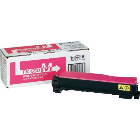 Toner Kyocera TK-550M, bíborvörös (magenta), eredeti