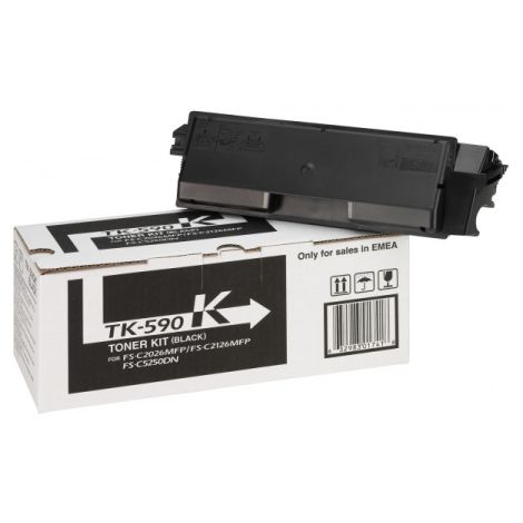 Toner Kyocera TK-590K, fekete (black), eredeti