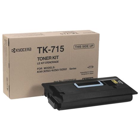 Toner Kyocera TK-715, fekete (black), eredeti